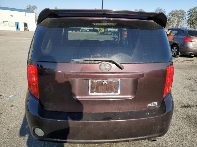 JTLKE50E881060203 - 2008 TOYOTA SCION XB 勃艮第红 照片 6