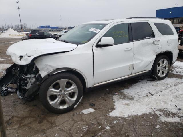 1C4RDJDG2EC586604 - 2014 DODGE DURANGO LI WHITE photo 1