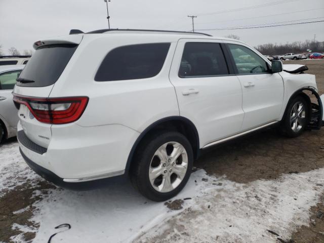 1C4RDJDG2EC586604 - 2014 DODGE DURANGO LI WHITE photo 3