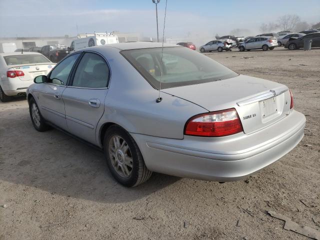 1MEFM55SX4A****** - 2004 MERCURY SABLE SILVER photo 2