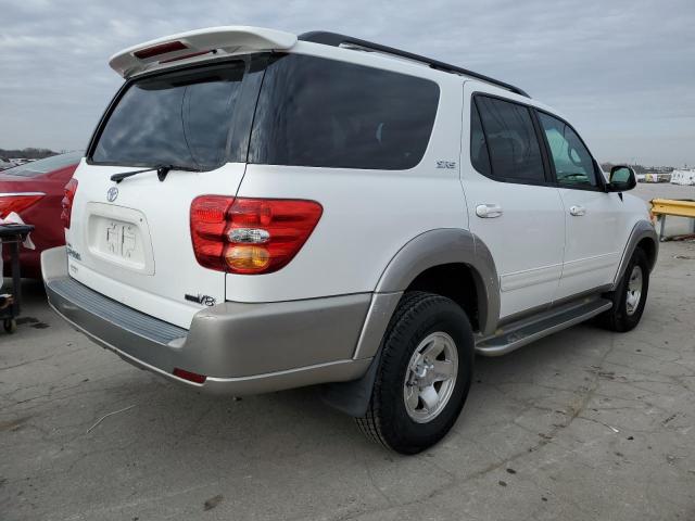 5TDZT34A52S057541 - 2002 TOYOTA SEQUOIA WHITE photo 3