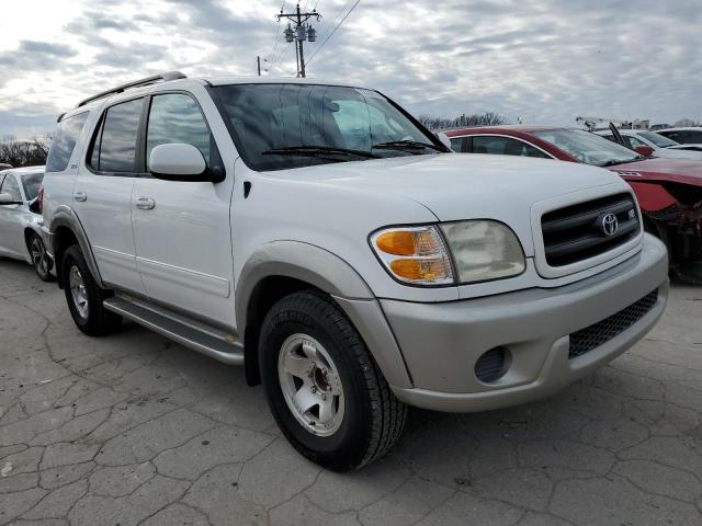 5TDZT34A52S057541 - 2002 TOYOTA SEQUOIA WHITE photo 4