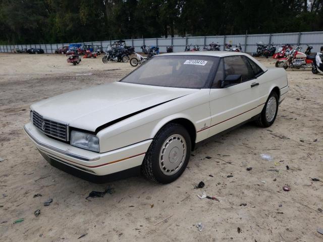 1G6VR3183KU101453 - 1989 CADILLAC ALLANTE WHITE photo 1