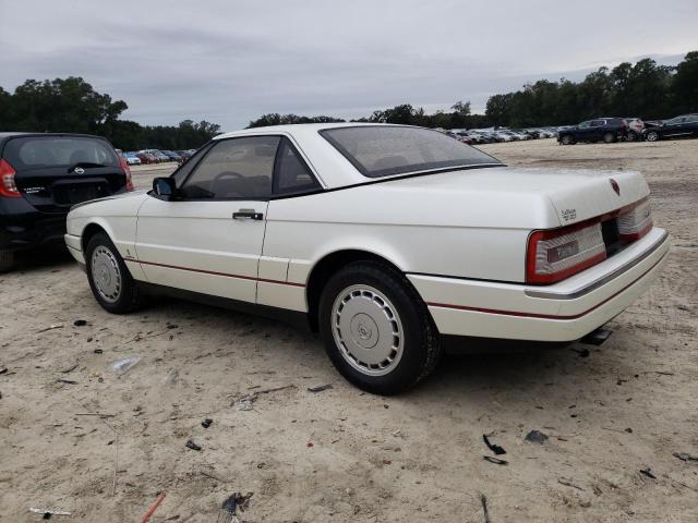 1G6VR3183KU101453 - 1989 CADILLAC ALLANTE WHITE photo 2