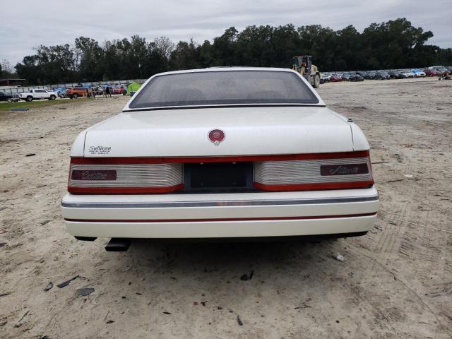 1G6VR3183KU101453 - 1989 CADILLAC ALLANTE WHITE photo 6