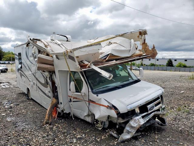 1FDXE45S18DA92124 - 2008 FORD ECONOLINE WHITE photo 1