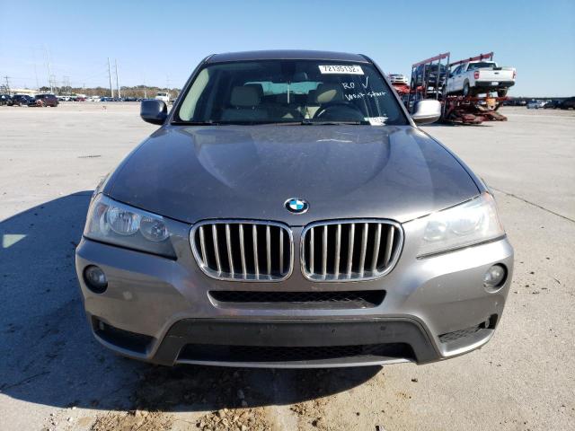 5UXWX9C55E0D28959 - 2014 BMW X3 XDRIVE2 GRAY photo 5