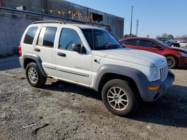 1J4GL48K43W536271 - 2003 JEEP LIBERTY SP WHITE photo 4