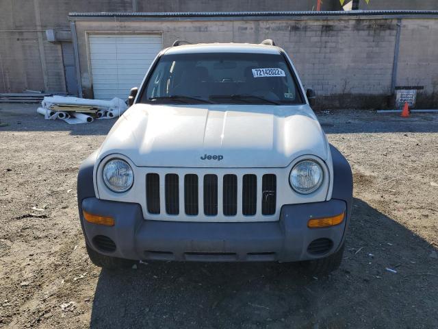 1J4GL48K43W536271 - 2003 JEEP LIBERTY SP WHITE photo 5