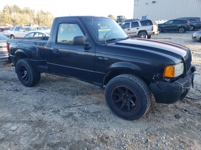 1FTYR11UX3PB04619 - 2003 FORD RANGER EDG BLACK photo 4