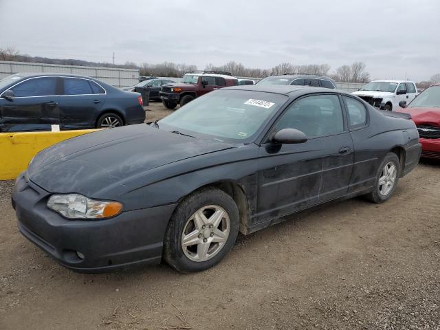 2G1WX12K159372401 - 2005 CHEVROLET MONTE CARL BLACK photo 1