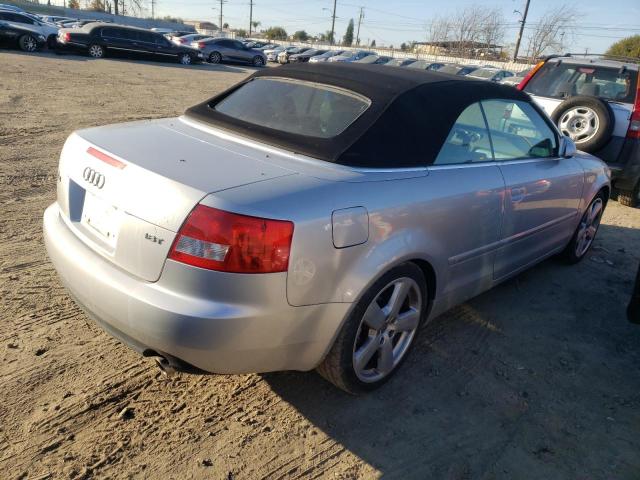 WAUBC48H46K010185 - 2006 AUDI A4 S-LINE GRAY photo 3