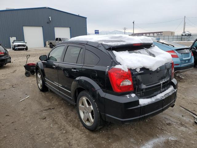 1B3HB78K37D331185 - 2007 DODGE CALIBER BLACK photo 2