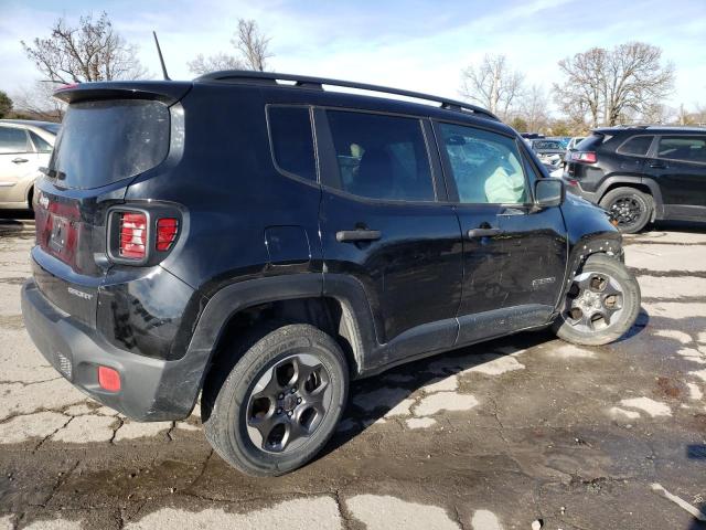 ZACCJBAB2HPG20702 - 2017 JEEP RENEGADE S 黑色 照片 3