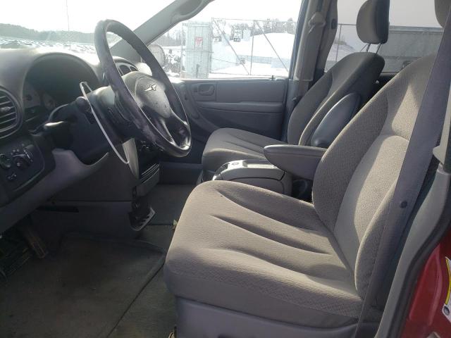 2A4GP54L46R892693 - 2006 CHRYSLER TOWN & COU წითელი ფოტო 7