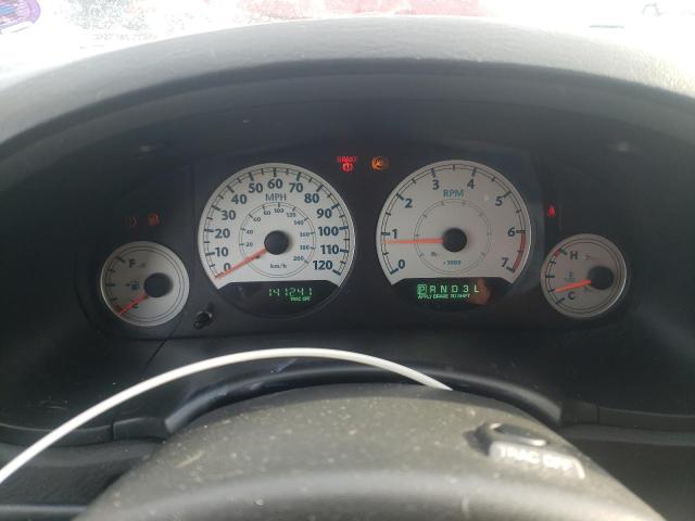 2A4GP54L46R892693 - 2006 CHRYSLER TOWN & COU წითელი ფოტო 9