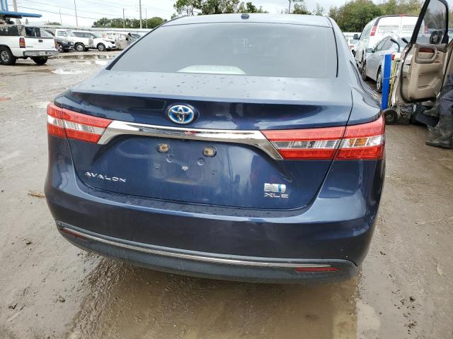 4T1BD1EB9EU035290 - 2014 TOYOTA AVALON HYB BLUE photo 6