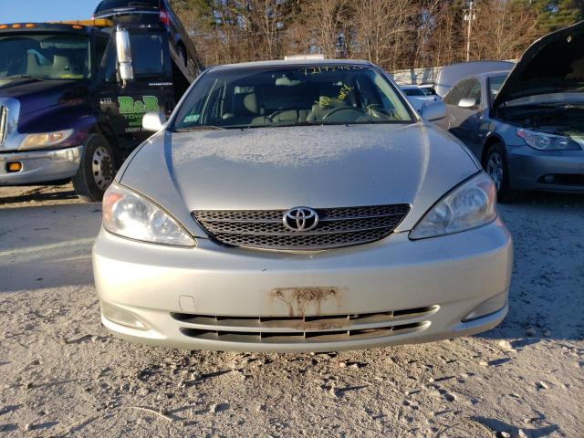 JTDBF30K530112887 - 2003 TOYOTA CAMRY LE/X SILVER photo 5