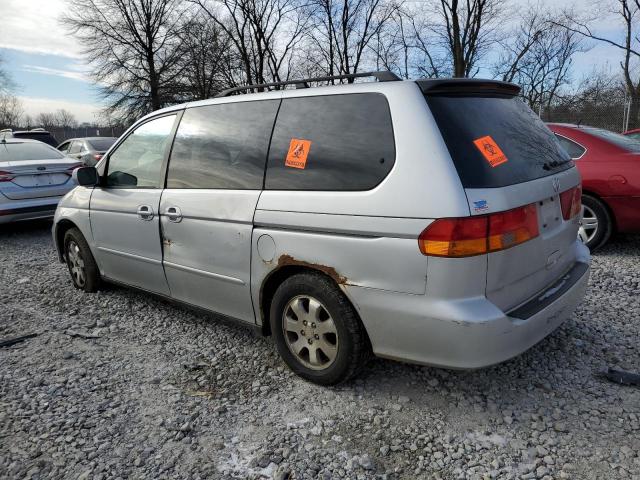 5FNRL189X3B021113 - 2003 HONDA ODYSSEY EX SILVER photo 2