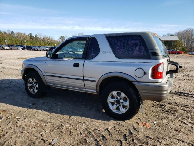 4S2CK57D924338509 - 2002 ISUZU RODEO SPOR GRAY photo 2