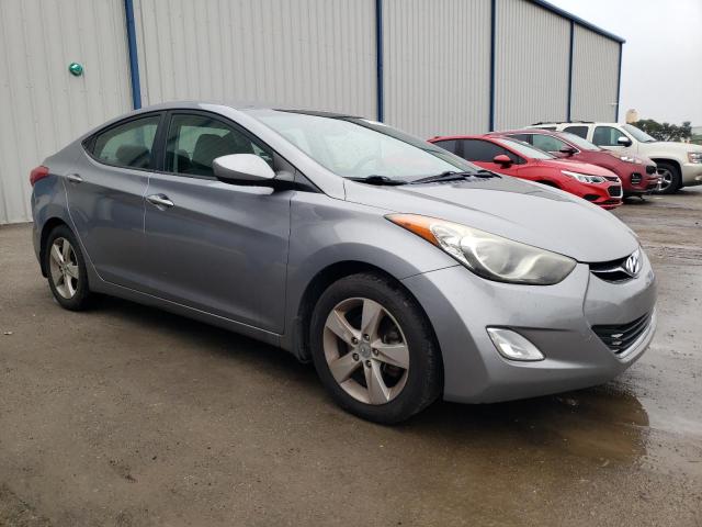 KMHDH4AE0DU****** - 2013 HYUNDAI ELANTRA GL SILVER photo 4