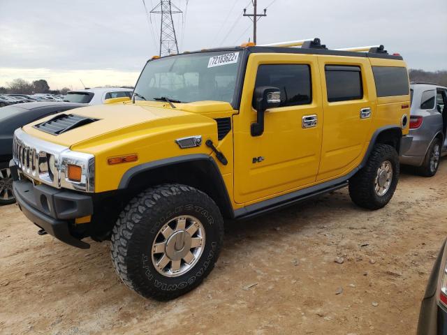 5GRGN23U73H132610 - 2003 HUMMER H2 YELLOW photo 1