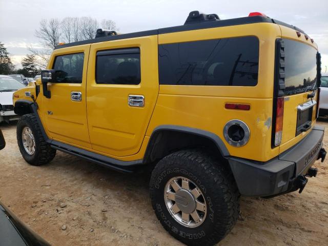 5GRGN23U73H132610 - 2003 HUMMER H2 YELLOW photo 2