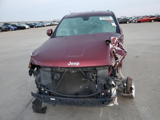 1C4RJEAG5JC109681 - 2018 JEEP GRAND CHER Burdeos foto 5