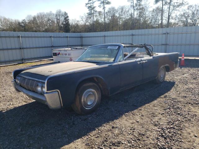 4Y86N428266 - 1964 LINCOLN CONTINENTL BLUE photo 1