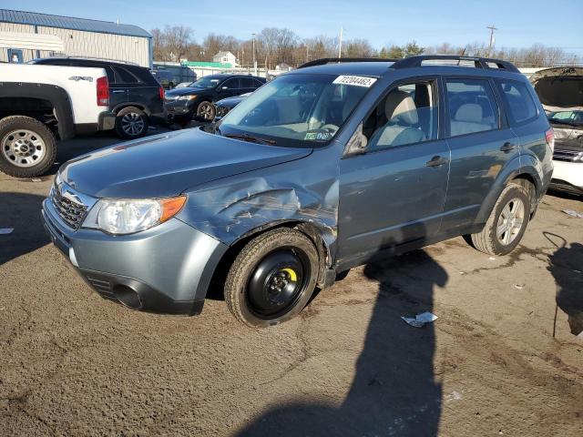 JF2SH6BC9AH****** - 2010 SUBARU FORESTER X TEAL photo 1