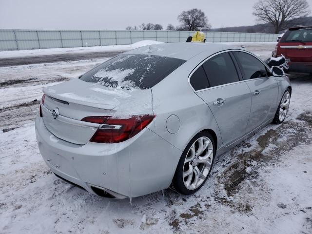 2G4GT5GX6E9290792 - 2014 BUICK REGAL GS Күміс фото 3