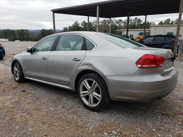 1VWBN7A32EC077435 - 2014 VOLKSWAGEN PASSAT SE SILVER photo 2