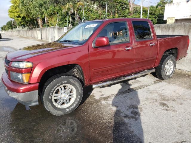 1GCJTCDEXA8101990 - 2010 CHEVROLET COLORADO L MAROON photo 1