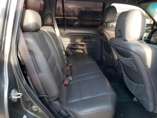 5FNYF28348B024021 - 2008 HONDA PILOT SE GRAY photo 11