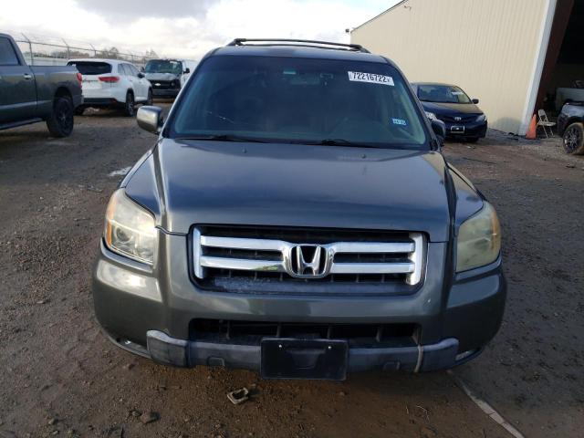 5FNYF28348B024021 - 2008 HONDA PILOT SE GRAY photo 5