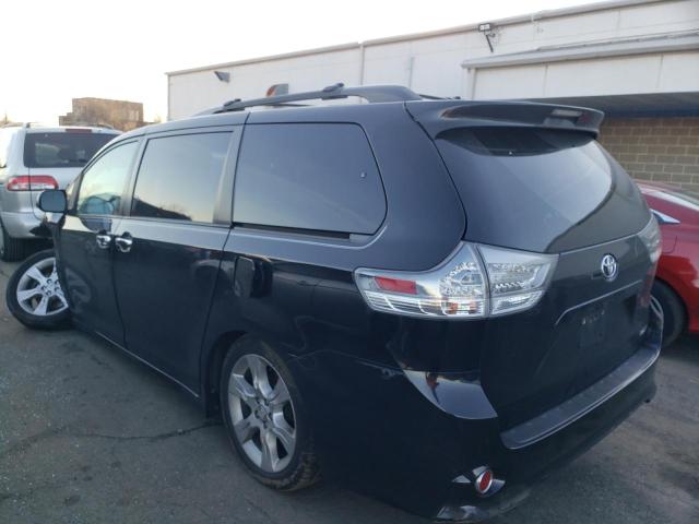 5TDXK3DC2DS392304 - 2013 TOYOTA SIENNA SPO BLACK photo 2