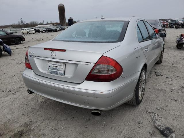 WDBUF72X28B231404 - 2008 MERCEDES-BENZ E 550 SILVER photo 3