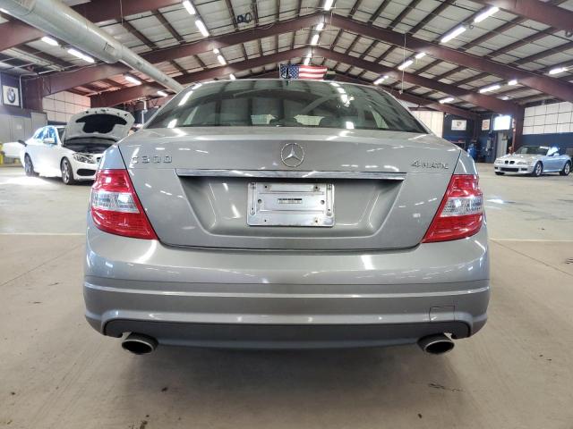 WDDGF81X19F199650 - 2009 MERCEDES-BENZ C 300 4MAT GRAY photo 6