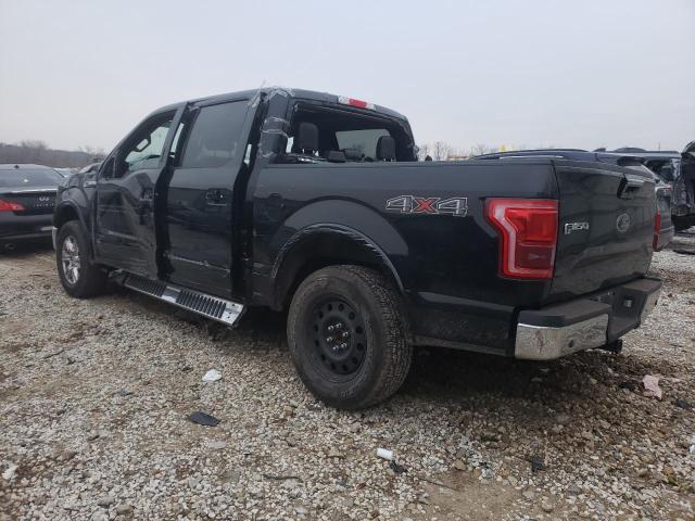 1FTEW1EG6GKD39344 - 2016 FORD F150 SUPER BLACK photo 2