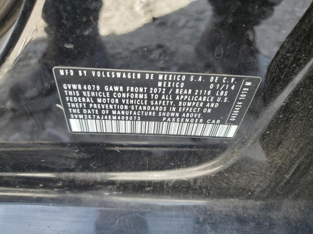 3VW2K7AJ4EM409073 - 2014 VOLKSWAGEN JETTA BASE 黑色 照片 13