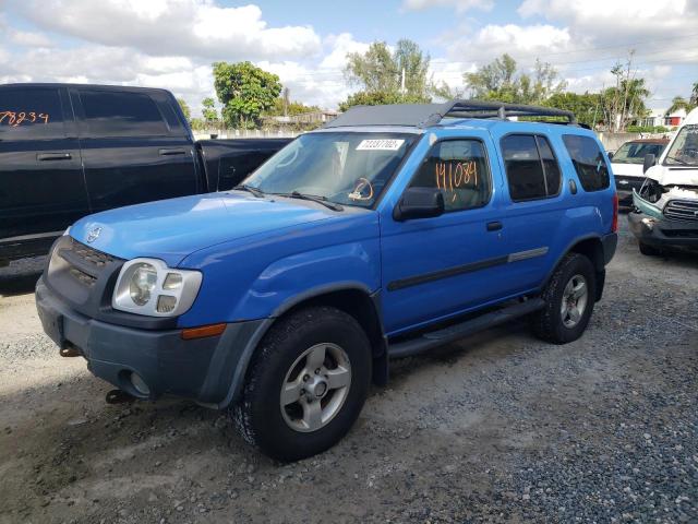 5N1MD28Y62C502682 - 2002 NISSAN XTERRA SE BLUE photo 1