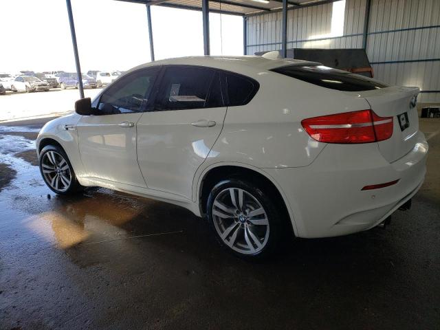 5YMGZ0C50CLK14590 - 2012 BMW X6 M WHITE photo 2