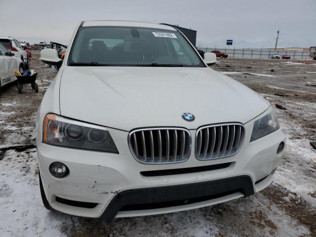 5UXWX7C55CL736052 - 2012 BMW X3 XDRIVE3 WHITE photo 5