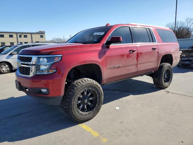 1GNSKJKC7FR575563 - 2015 CHEVROLET SUBURBAN K RED photo 1