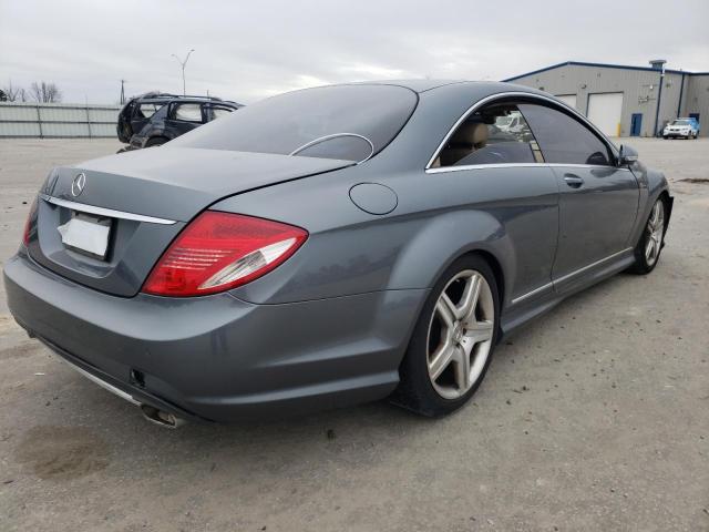 WDDEJ71X68A010390 - 2008 MERCEDES-BENZ CL 550 GRAY photo 3