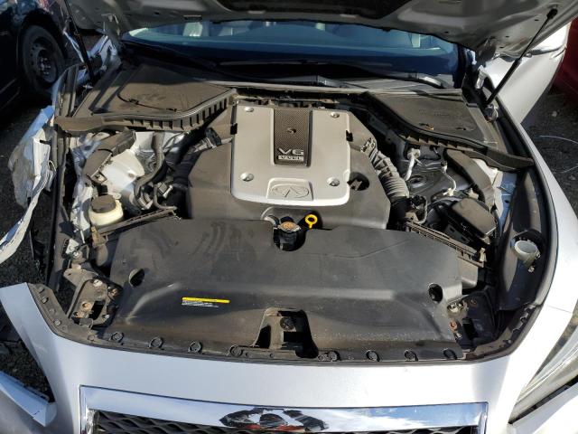 JN1BV7ARXEM706315 - 2014 INFINITI Q50 BASE SILVER photo 11