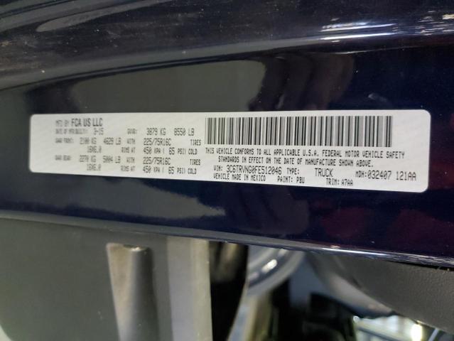 3C6TRVNG0FE512046 - 2015 RAM PROMASTER 蓝色 照片 13