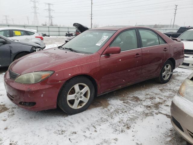 4T1BF30K42U013528 - 2002 TOYOTA CAMRY RED photo 1