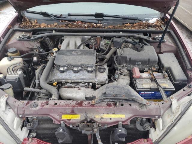 4T1BF30K42U013528 - 2002 TOYOTA CAMRY RED photo 11