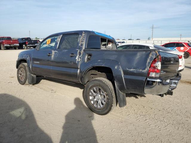 5TFJU4GN0DX040349 - 2013 TOYOTA TACOMA DOU GRAY photo 2
